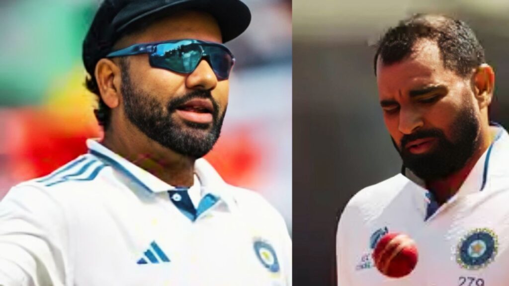 Rohit Sharma and Mohammed Shami