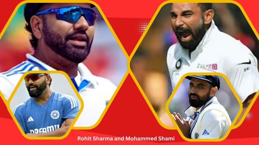 Rohit Sharma and Mohammed Shami