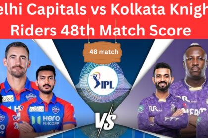 Delhi Capitals vs Kolkata Knight Riders 48th Match Score
