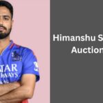 Himanshu Sharma IPL Auction 2025