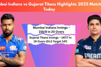 Mumbai Indians vs Gujarat Titans Highlights 2025 Match 56 Today
