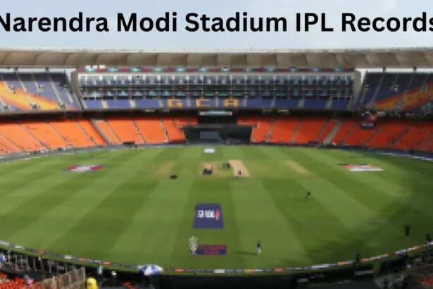 Narendra Modi Stadium IPL Records
