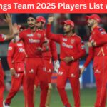 Punjab Kings Team 2025 Players List with Price
