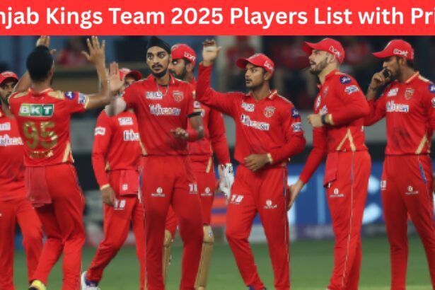 Punjab Kings Team 2025 Players List with Price