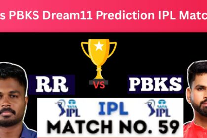 RR vs PBKS Dream11 Prediction IPL Match 59
