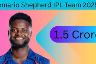 Romario Shepherd IPL Team 2025